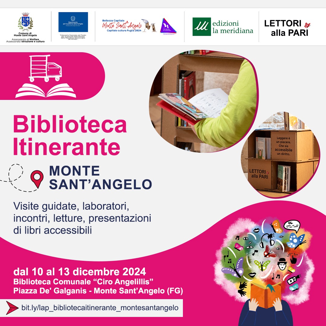 Biblioteca itinerante - lettori alla pari