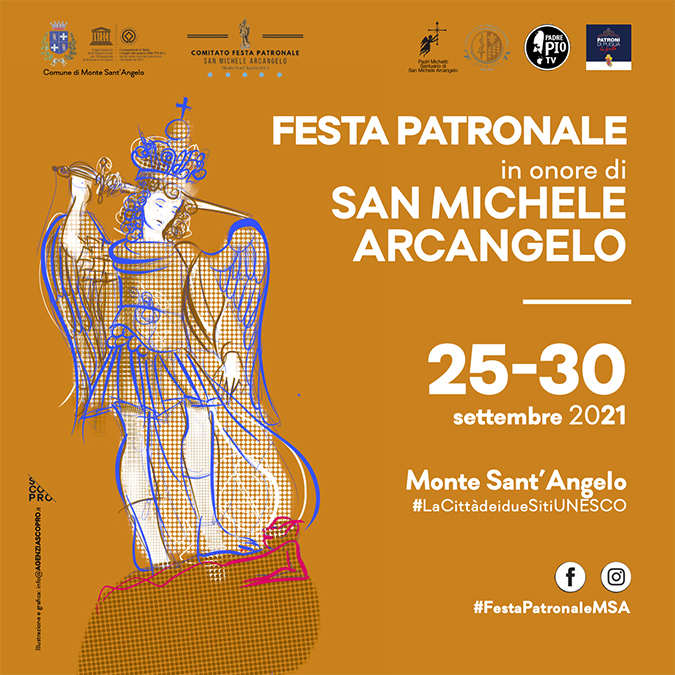 Dal 25 al 30 settembre torna la Festa Patronale a Monte Sant’Angelo in onore di San Michele Arcangelo, Piero Pelù il grande ospite