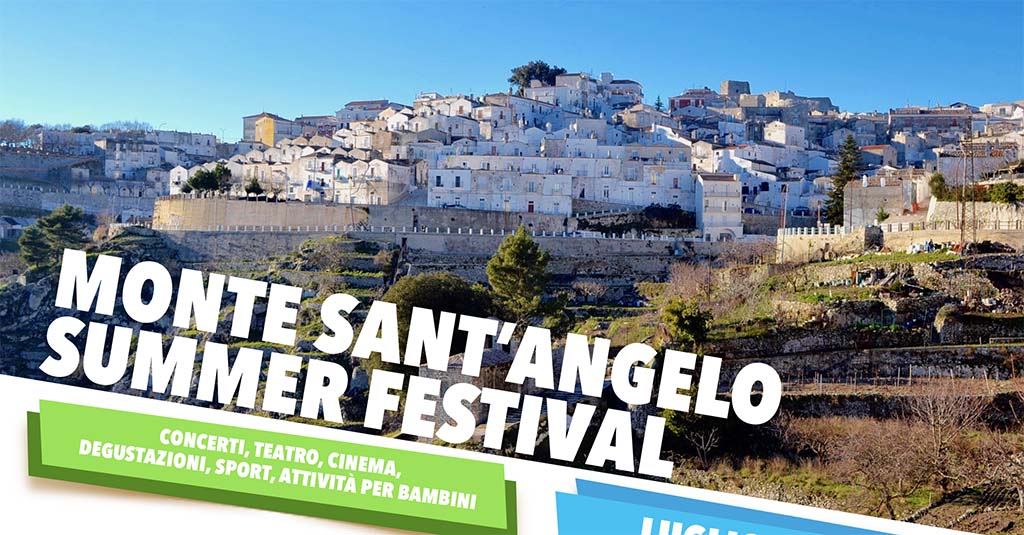 “Monte Sant’Angelo summer festival”, il programma degli eventi estivi
