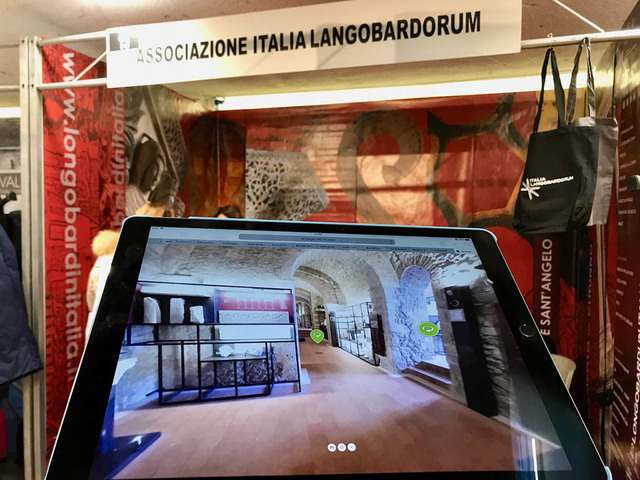 Monte Sant’Angelo e il Sito UNESCO dei Longobardi presentano il virtual reality del Santuario a Tourisma 2018