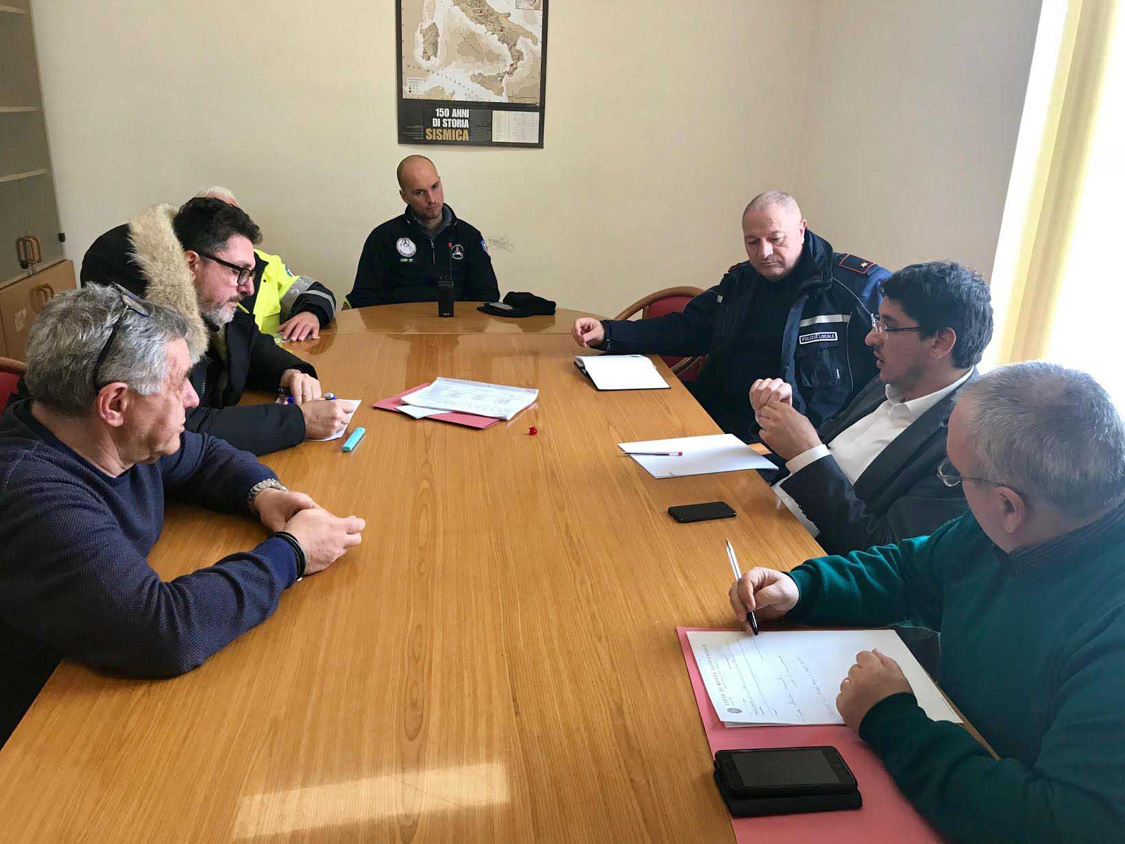 Riunito il COC, il Sindaco d’Arienzo: “Situazione sotto controllo"